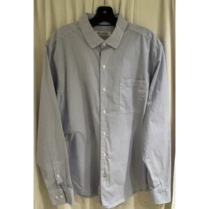 Tommy Bahama70% Pima Cotton/30% Poly Men's L/S Shirt L/G Seersucker Blue
